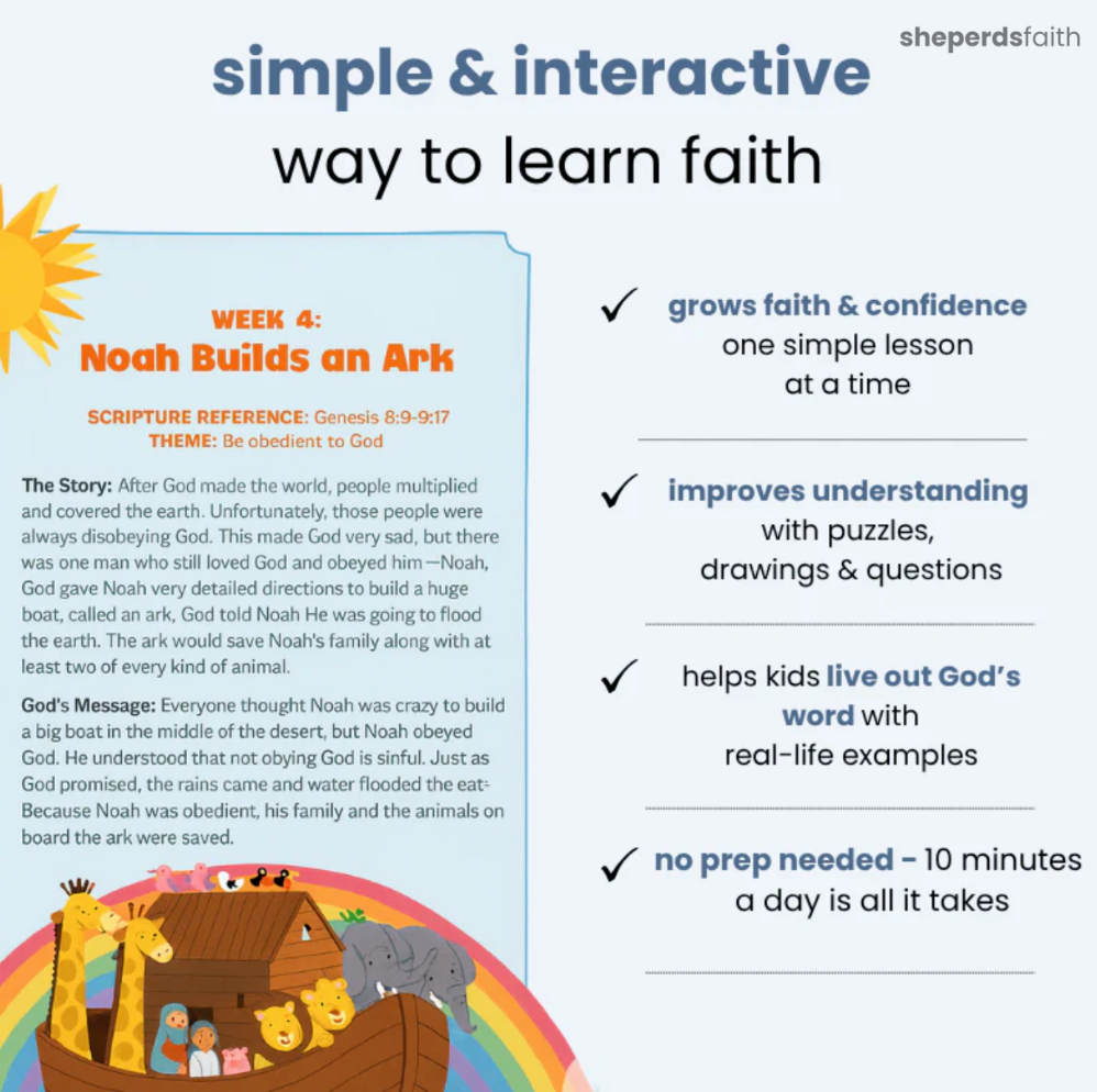 Sheperds Faith™️ Bible Study Workbook