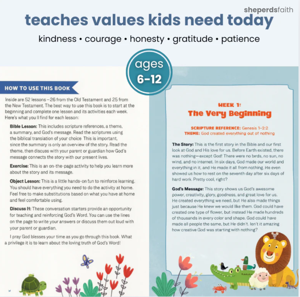 Sheperds Faith™️ Bible Study Workbook