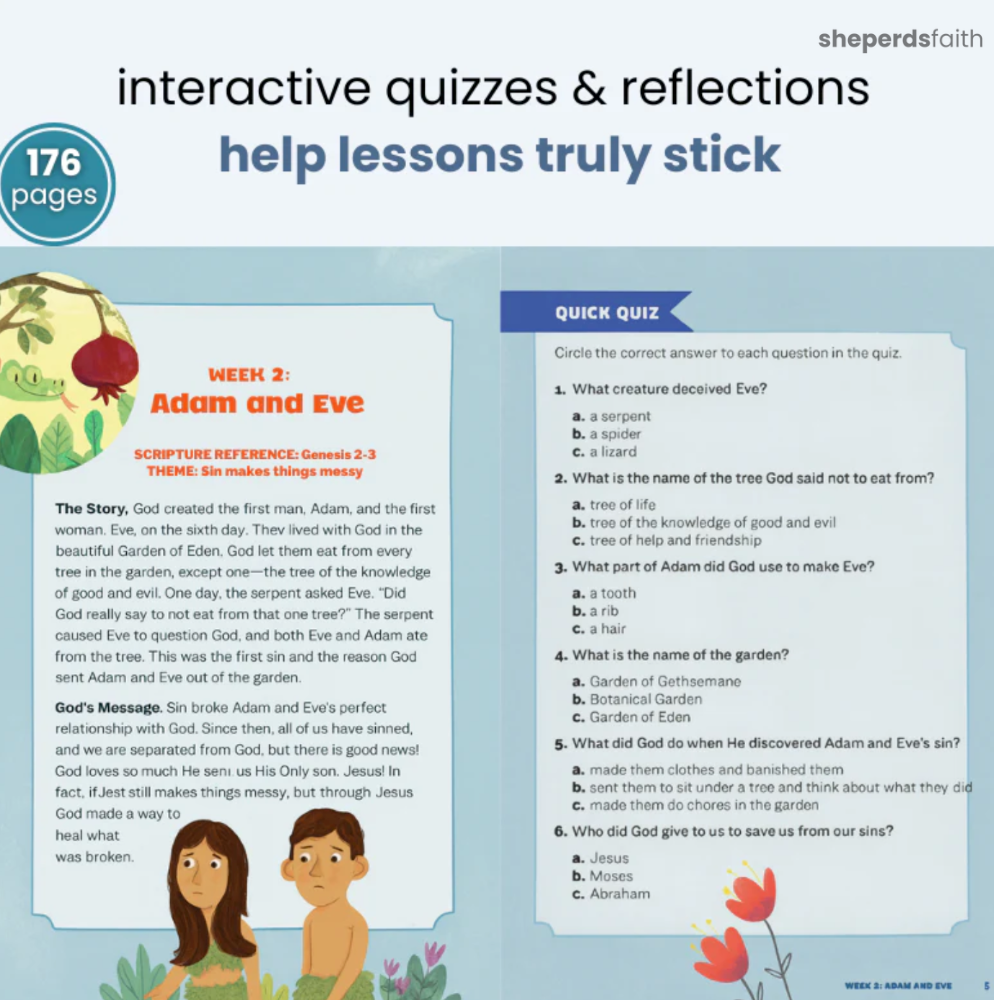 Sheperds Faith™️ Bible Study Workbook